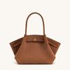 2026 Dumpling Bun Suede Single Shoulder Underarm Bag with Unique Design, Handheld Tote Bag, Commuter Wear, Crossbody Bag
