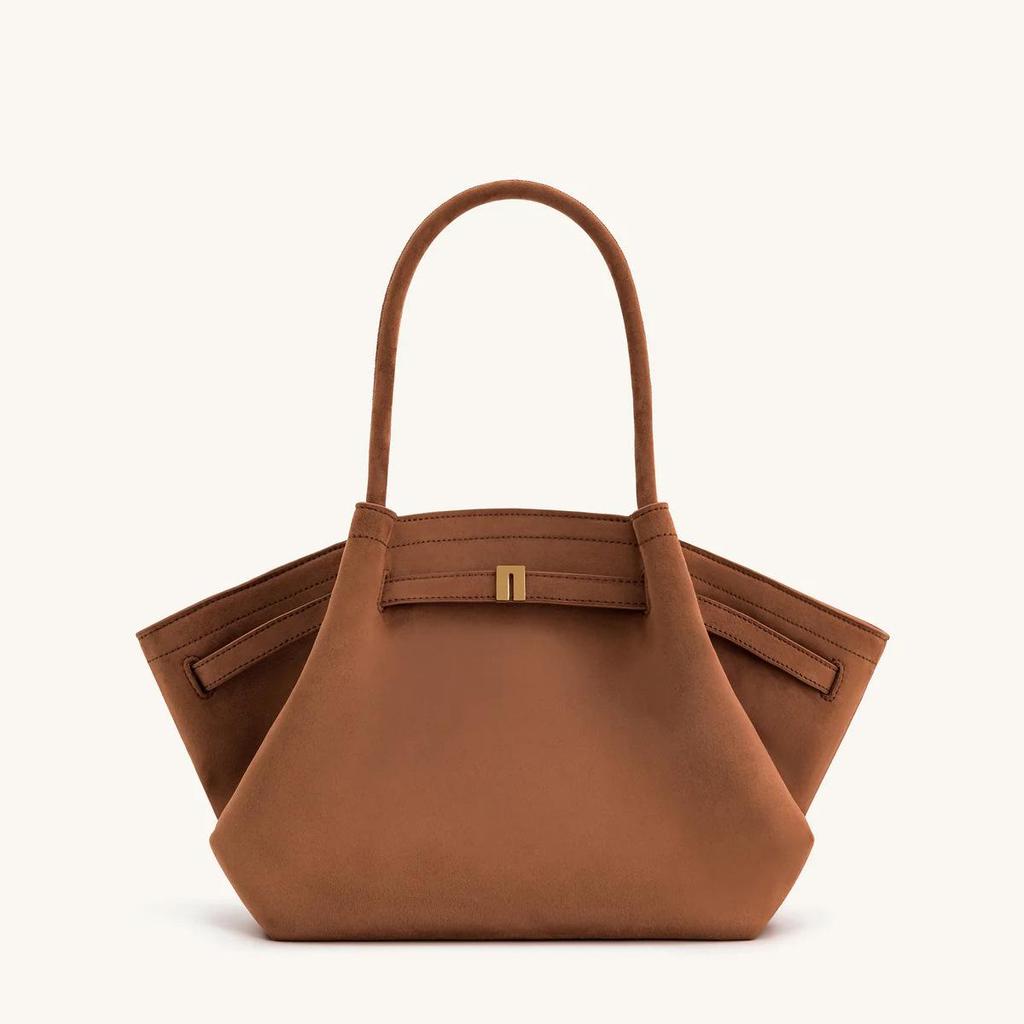 2026 Dumpling Bun Suede Single Shoulder Underarm Bag with Unique Design, Handheld Tote Bag, Commuter Wear, Crossbody Bag