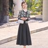 Spring 2025 Women's Embroidered Two-Piece Set: Short Jacket & Half Skirt