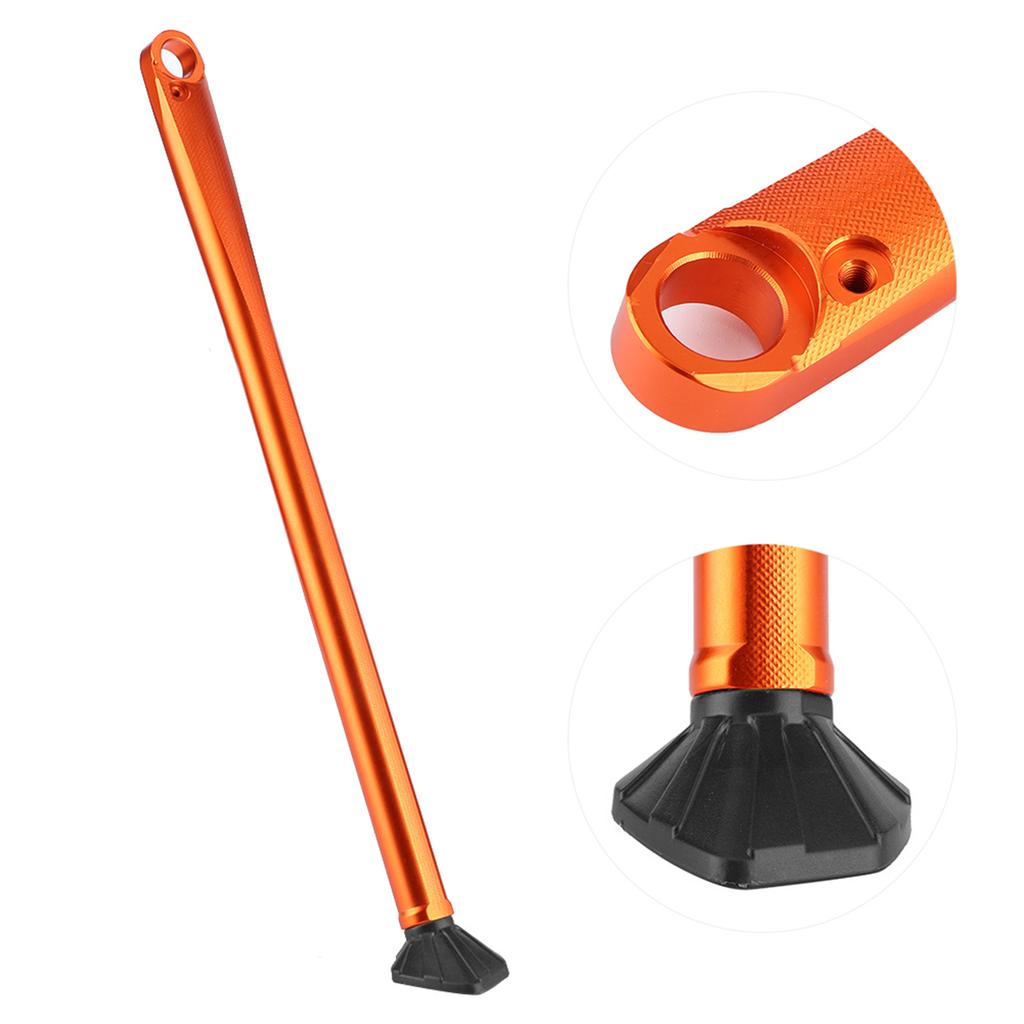 Parkständer Seitenständer Stütze aus Aluminiumlegierung passend für 150 200 250 300 350 Orange Schwarz