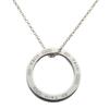 Used TIFFANY&Co. Necklace 1837 Circle Silver925 3.7g Silver Accessories