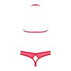 Obsessive - Sexy Red Set 870-Sec-3 S/M