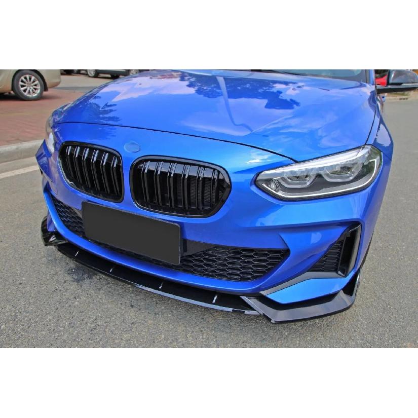 For BMW 1-Series F40 M-Sport 2019 2020 2021 2022 2023 Front Bumper Splitter Lip Guard Protector Car Exterior Accessories BodyKit
