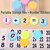 DuoQi 3.5cm Counting Chips, 50 Pieces: Math Aids for Primary and Kindergarten