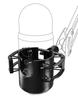 Etour Custom Blue Yeti BM400BK USB Shock Mount with Pop Filter, 2025 Inch, Upgraded Anti-Vibration Suspension Elastic Shock Mount Holder Clip