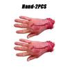 Halloween Severed Body Parts Decor Bloody Broken Arms Legs Fingers Realistic Silicone Haunt Prop Gruesome Prank Party Kit