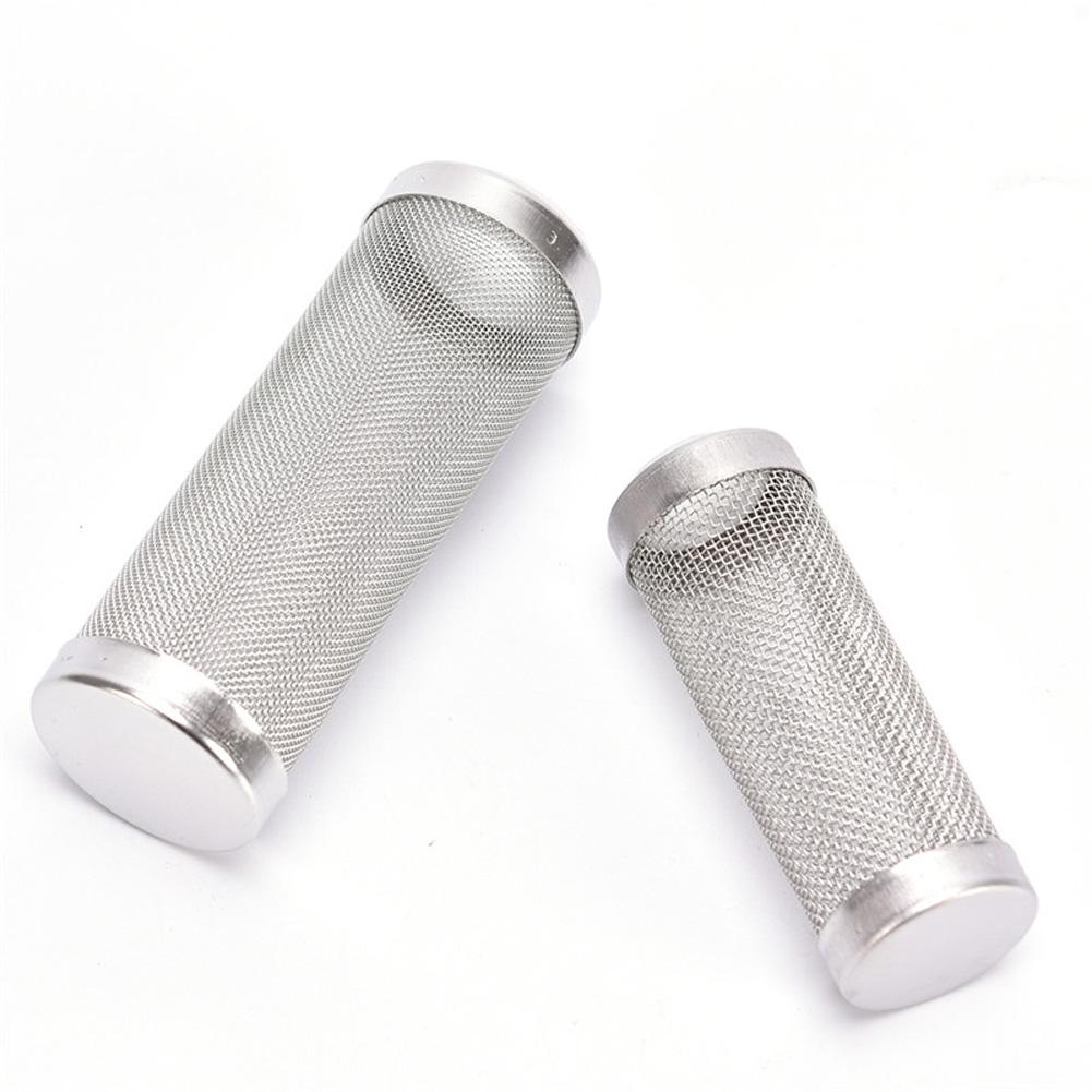 Aquarium Pre-Filter Inlet Intake Filter Cover Guard Strainer Stainless Steel Mesh Net for Fish Shrimp