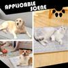 Pet Cooling Mat 62x50cm Foldable Non-Toxic Ice Silk Pad for Dogs Cats, Scratch-Resistant Washable Indoor Outdoor Car