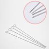 10Pcs/Set Stainless Steel BBQ Tools Set Spatula Fork Tongs Knife Brush Skewers Barbecue Grilling Utensil Camping Outdoor Cooking Tool Set