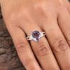 Iolite Gemstone 925 Sterling Silver Jewelry Elegant Ring For Women CZR-18-6