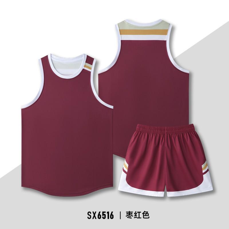 Unisex Basketball Jersey Set Loose Fit Training Uniform Team Sports Wear