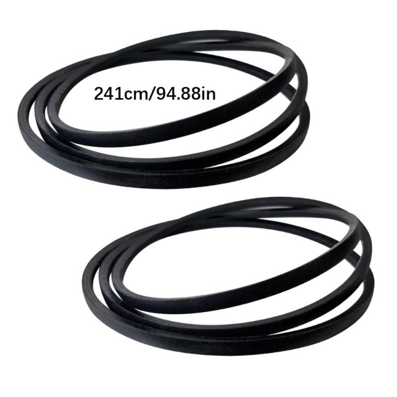 Replacement Belt for Snow Blowers Size 95Inch Long 1/2Inch Wide for Multiple Models Rubber 144959 532144959
