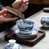 MULTIPOTENT Dragon Year Hand-painted Porcelain Gaiwan Gift Set