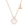 S925 Sterling Silver Diamond Shell Necklace Light Luxury Niche Fashion Gift for Women Valentine Day Sweater Chain Jewelry