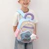 Schoolbag a high-value cartoon color matching children's backpack boys and girls 1011 new kindergarten going out schoolbag