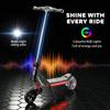 Electric Scooter for Kids, Foldable E Scooter for Age Age 6+ with LED Display, RGB lights, Up to 16km/h, Black