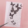 Butterfly Face Stickers Pearl Temporary Tattoo Stickers Lasting Waterproof Glitter Eyeshadow Body for Makeup Stickers