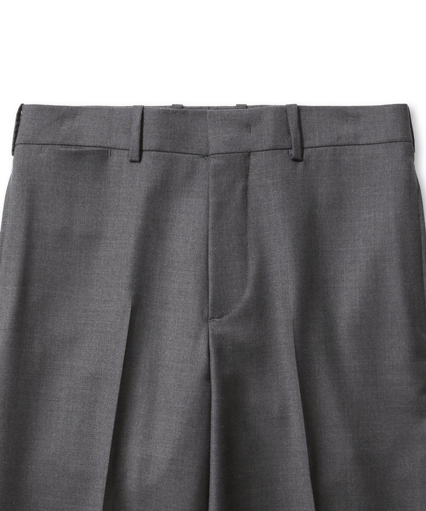 Bancheu Worsted Wool Trousers - Grey