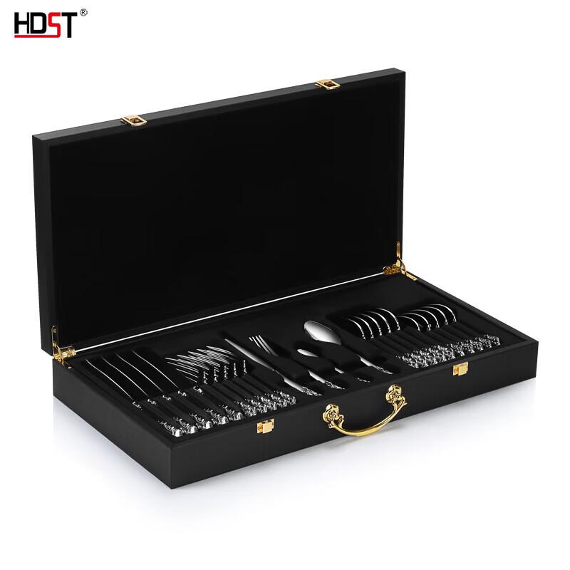 European Palace Style 24-Piece 304 Stainless Steel Cutlery Set