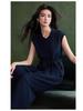 Women's High-End Linen Vest Suit: 2026 Cross-Border Casual Waistcoat Set