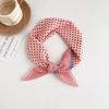 Polka dot silk scarf women's spring and summer new Korean ins versatile neck protection scarf fashion headscarf square scarf silk scarf