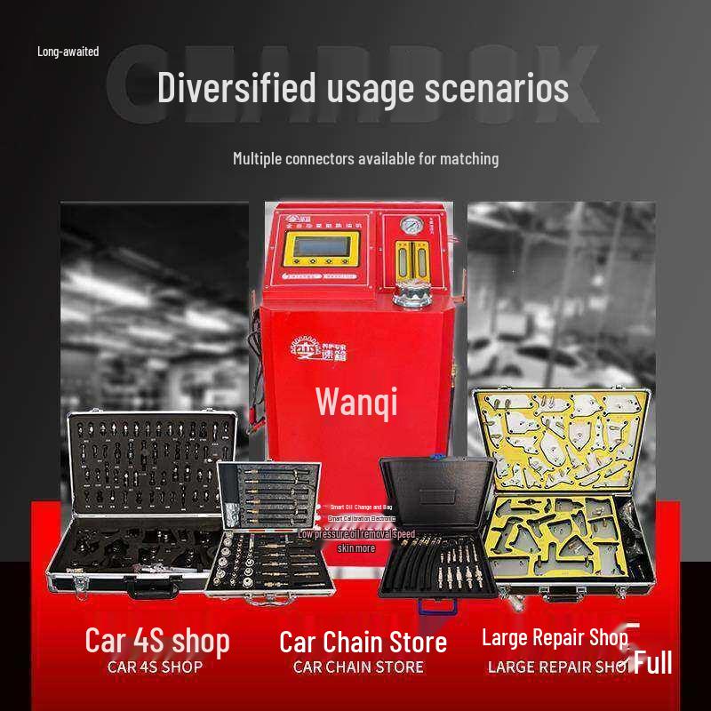 Fully Automatic Transmission Oil Change & Cleaning Machine