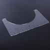 T-Shirt Alignment Ruler Centering Tool Placement Graphic Guide Tough Printed T-Shirt DesignRuler Ruler Guide Size Chart