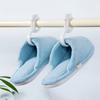 10pcs Windproof S Shaped Hooks Multi-purpose Wardrobe Closet Hook Household Card Position S-hook Ring Buckle With Safety Buckle