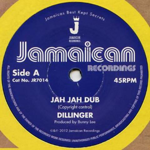 

7inch Record DILLINGER / KING TUBBY - Jah Jah Dub / A Social Version JR7014 Jamaican Record 1974 UK Reggae, Ska & Dub Used