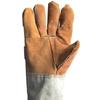 1 Pair Labor Protection Cowhide Welding Gloves Welder Gloves  Metalworking Gardening