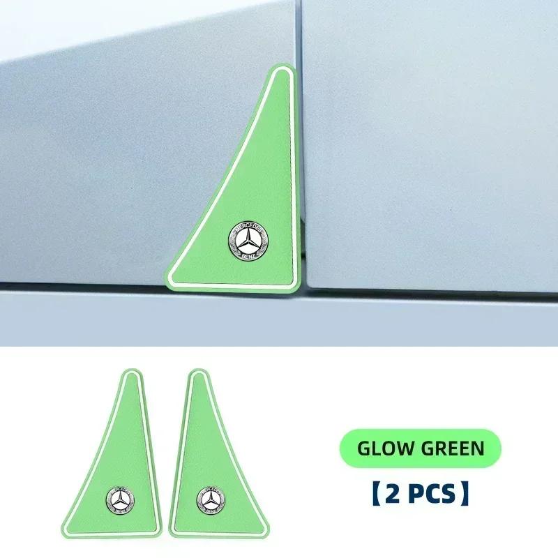 2Pcs Car Door Protector Anti-collision Strip Sticker Corner Cover Accessories For Mercedes Benz W166 W212 W213 W246 W176 W205 GX6