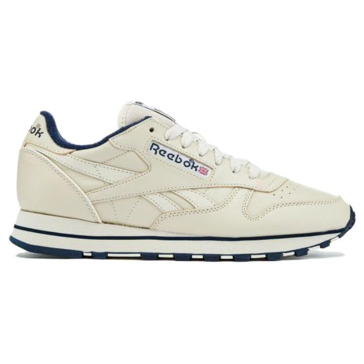 Reebok Classic Leather Retro Casual Low-Top Running Shoes Unisex sneaker Off-White 100033724