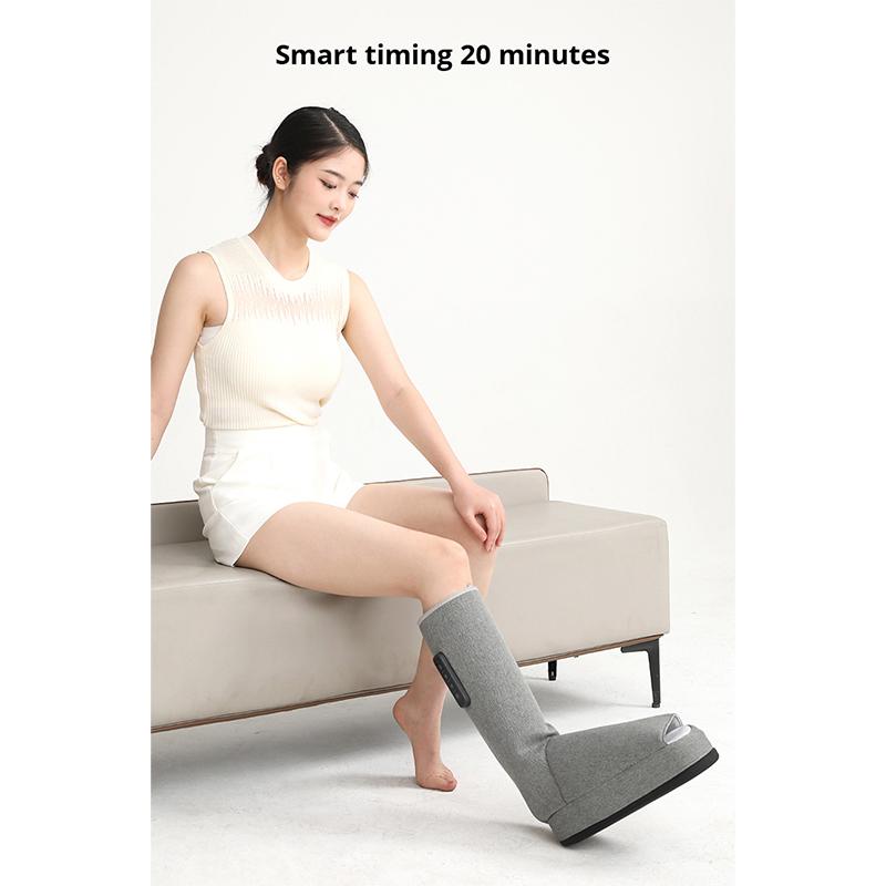 Wireless Air Compression Foot Massage Hot Compress Calf Leg Massage Relaxes Leg Muscles and Relieves Pain