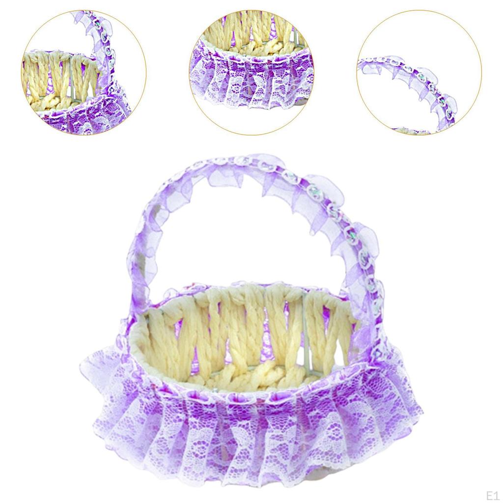 Paniers de fleurs pour mariages, Paniers tissés, Filles de la main Occasions spéciales Et