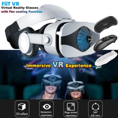 Okuliare pre virtuálnu realitu VR Mobilné IMAX Veľká obrazovka 3D okuliare Kartónová krabica Prilba upevnená na hlave VR, Podporuje gamepad