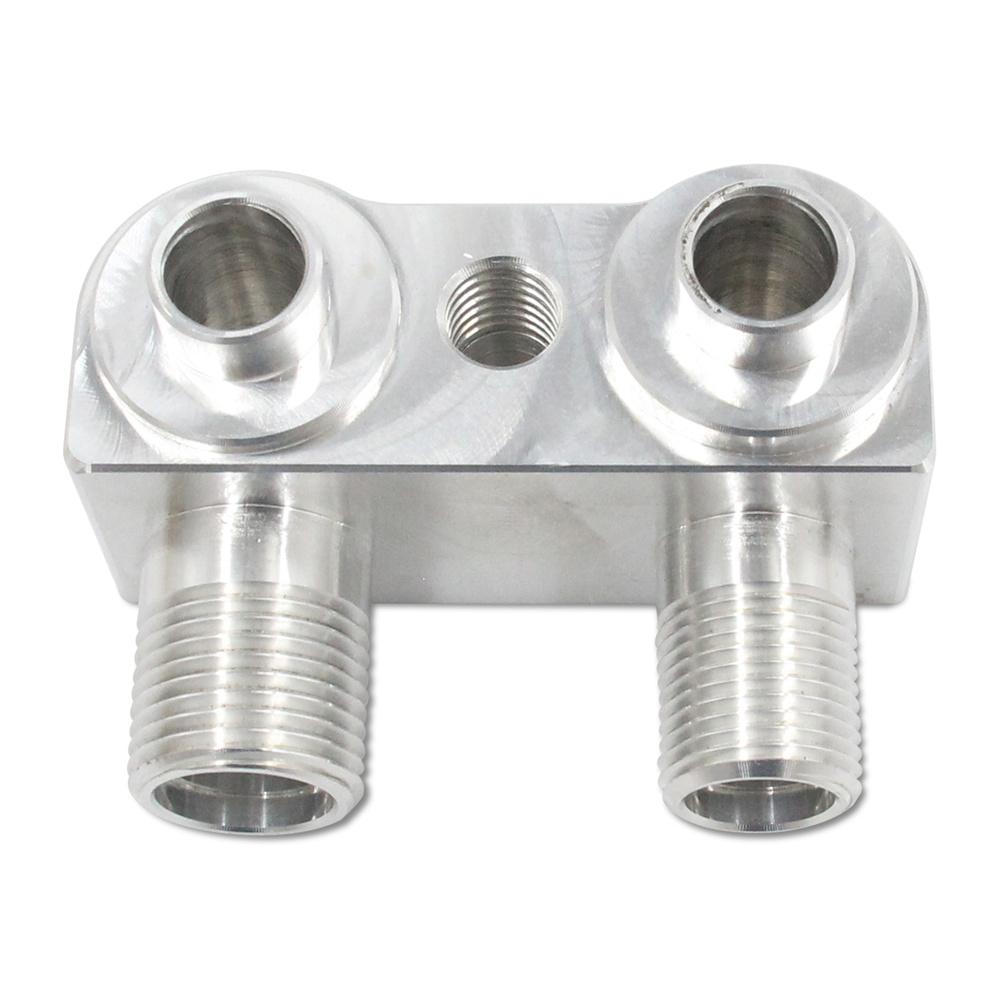 AC Compressor Adapter Fitting CNC Machined Billet Aluminum For LSX LS1
