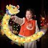 Luminous Toys Mid-Autumn Dragon Dance Lantern DIY Craft Handheld Dragon Lantern  Children's Toys