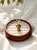 Tiger Eye Stone Mushroom Pendant Long Clavicle Chain Natural Stone Necklace for Women Niche Necklaces Unique Accessories