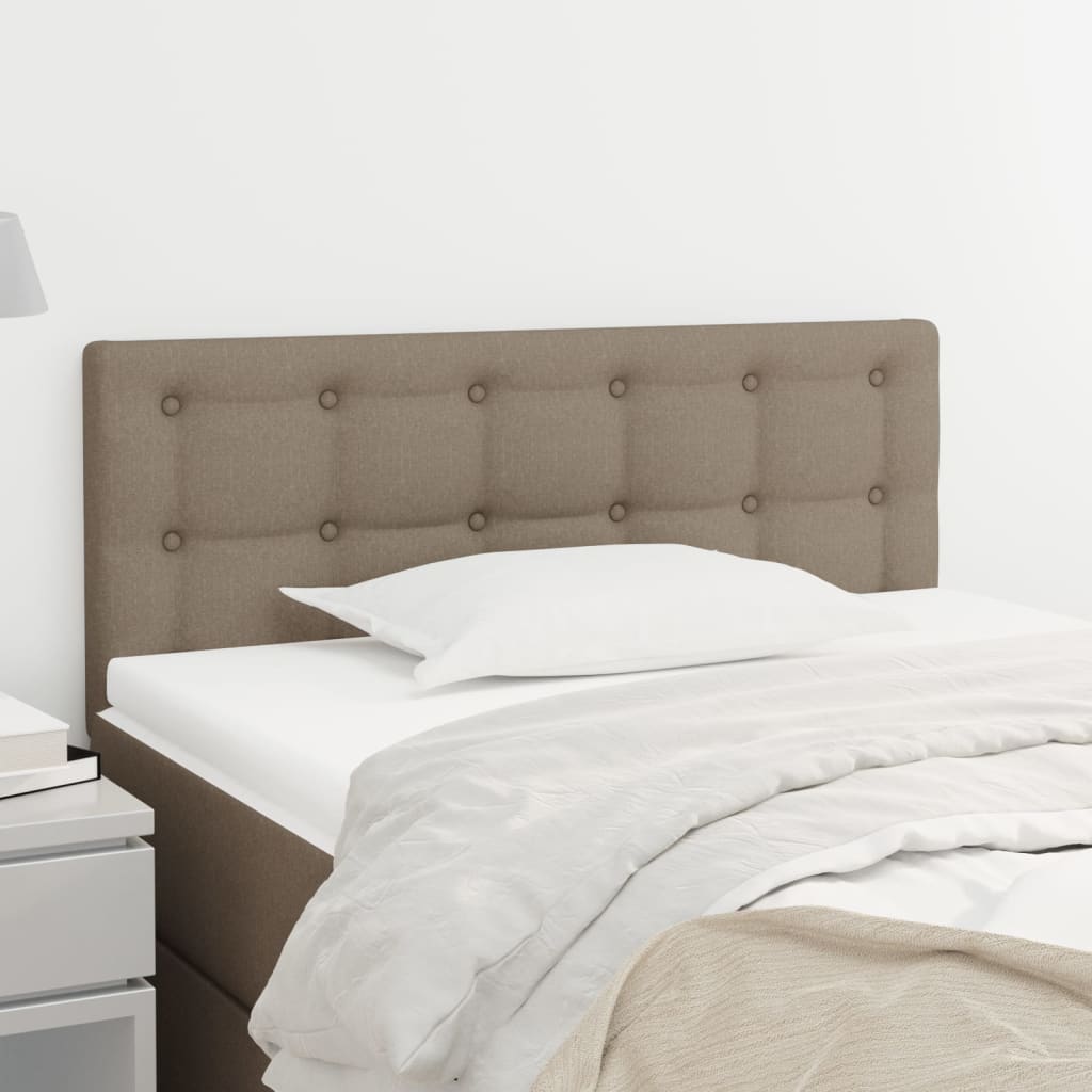 Vidaxl Zagłówek Do Łóżka, Taupe, 90X5X78/88 Cm, Tkanina