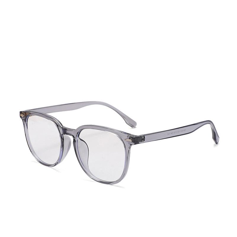 Unisex TR90 Anti-Blue Light Glasses: Lightweight, Stylish, Face-Slimming with Versatile Flat Lenses.