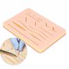 Traumatic Skin Suture Training Model Pad with Wound Silicone Suture Practice Pad Teaching Equipment Dental Accessories