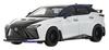Kyosho Original 1/43 LEXUS RZ600e F SPORT Performance, Black & HAKUGIN II (Silver II), Finished Model, KS03945H2