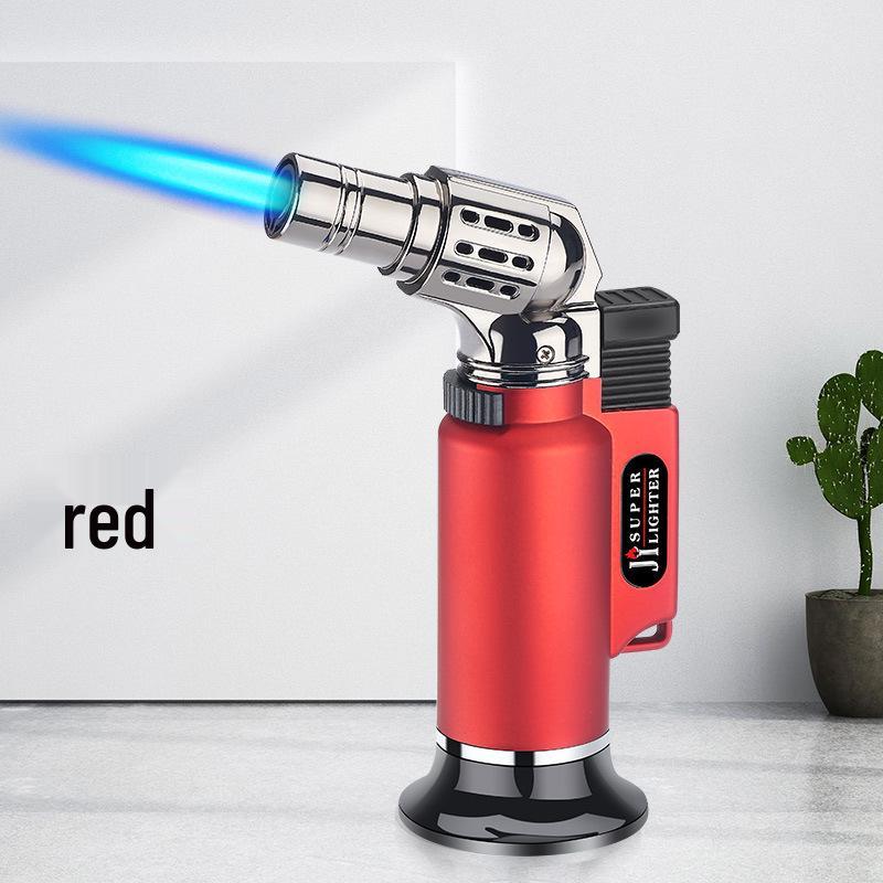 JL550 Windproof Metal Torch Lighter - Direct Flame Blue Ignition Welding Gun