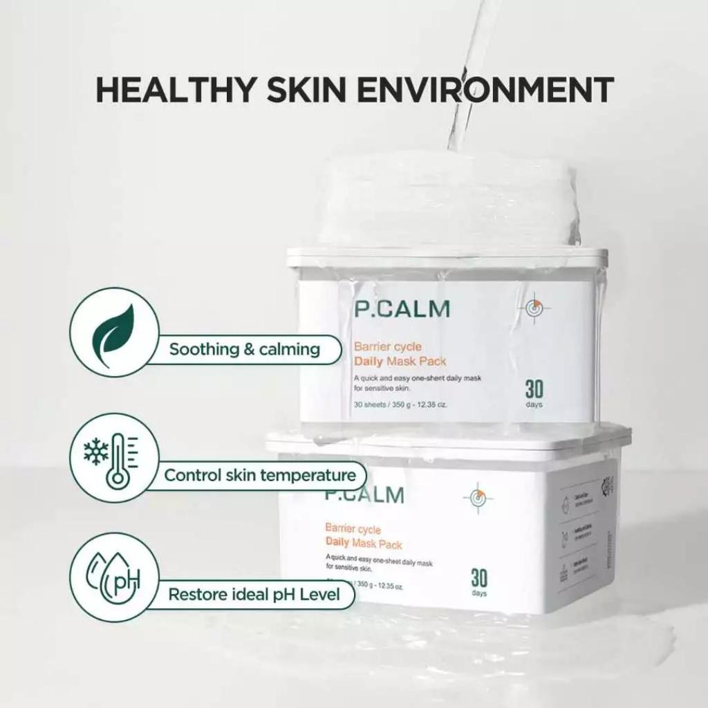 P.CALM Barrier Cycle Daily Mask Pack 30sheet