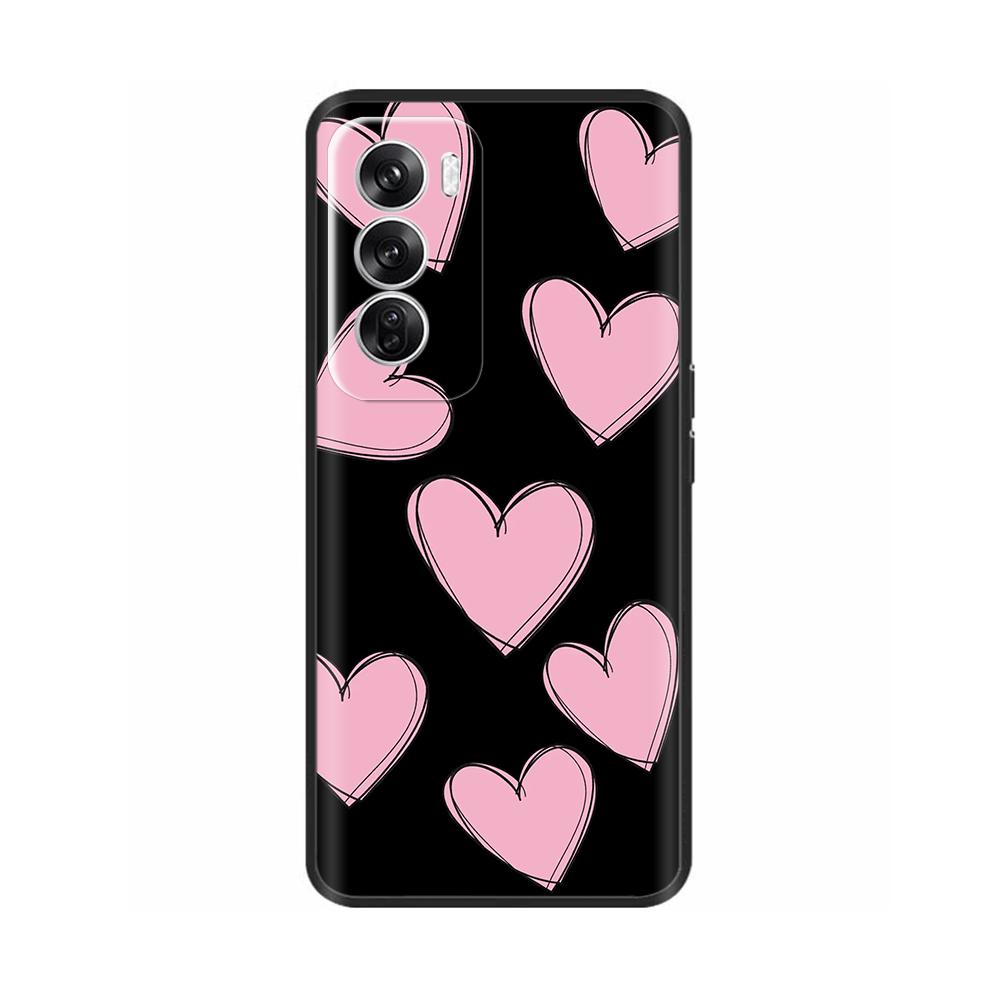 Luxury Painted Case For OPPO Reno 12 Pro Back Cover Silicone Phone Case For OPPO Reno 12 Reno12 Pro 5G Protective Shell Capas