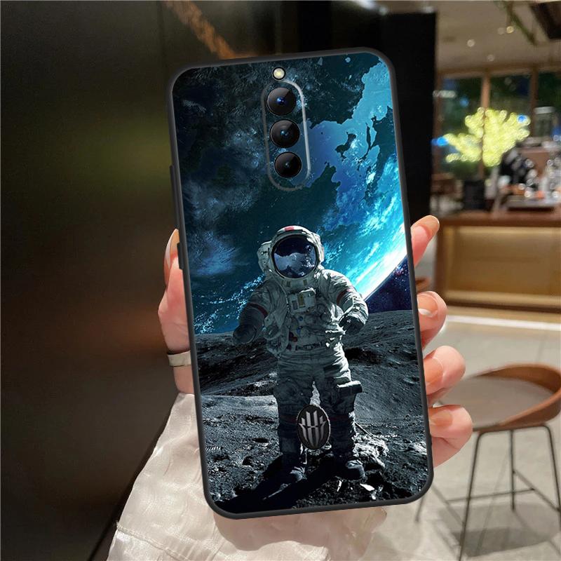 Astronaut Star Space Case For ZTE Nubia Red Magic 11 10 9 8 8S 9S 10S Pro Plus 6 7 6S 7S For RedMagic 10 Air Cover