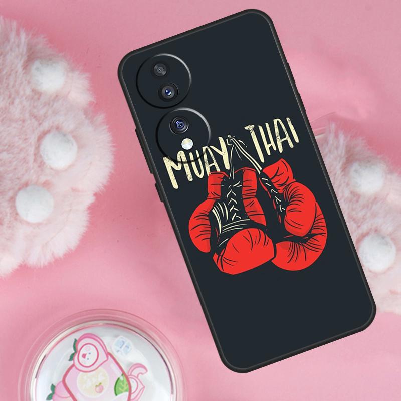 Muay Thai Martial Art Case For Honor Magic 6 5 7 Lite Honor 200 Pro 50 70 90 Lite X9b X9a X8b X8a X8 X9 X9c Cover