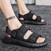Fashion Summer Comfortable Outdoor Men's Thick Sole Sandals Lightweight Men Shoes for Male Casual Shoes Water Walking Soft Beach Sandals