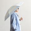 ANATOLE Compact Folding Parasol SUN PASTEL LARGE STRIPES 50cm Rib Length 85cm Diameter Orionis Blue Suitable for Sunny and Rainy Striped French Brand