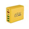 65W Multi-Port Fast Charger for Apple & Android - 5V2A 12W, Compatible with Apple 15